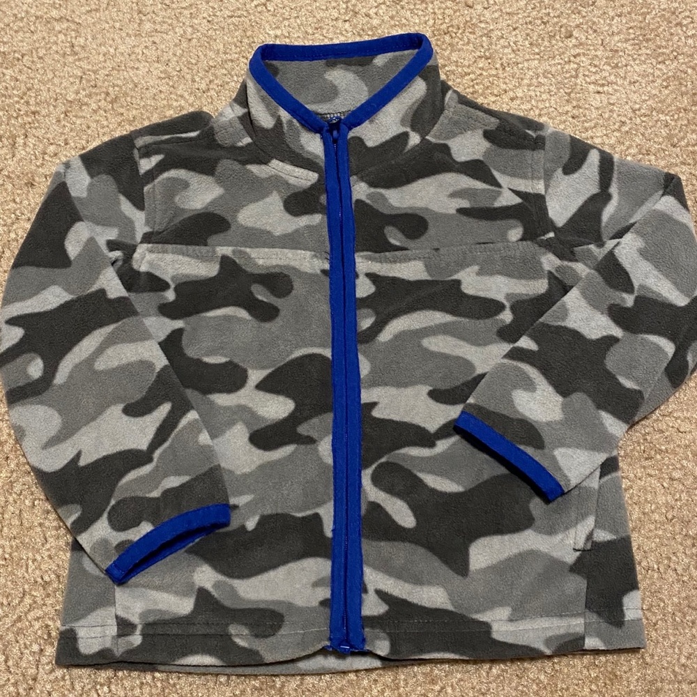 OshKosh B’gosh Camo Full-Zip Fleece - Sz. 24 mo